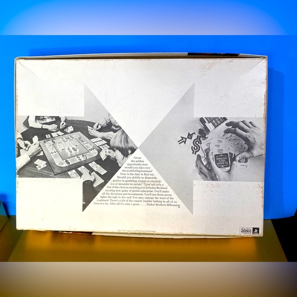 PARKER BROTHERS VINTAGE 1973 BILLIONAIRE BOARD GAME OF GLOBAL ENTERPRISE #43 - Picture 13 of 13